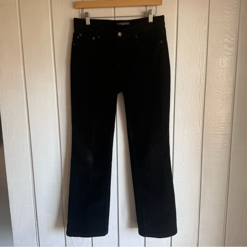 Vintage Polo Ralph Lauren Black Corduroy Pants
